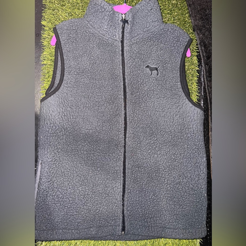 PINK sherpa vest